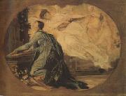 Gustav Klimt rOrganist (mk20) oil painting on canvas